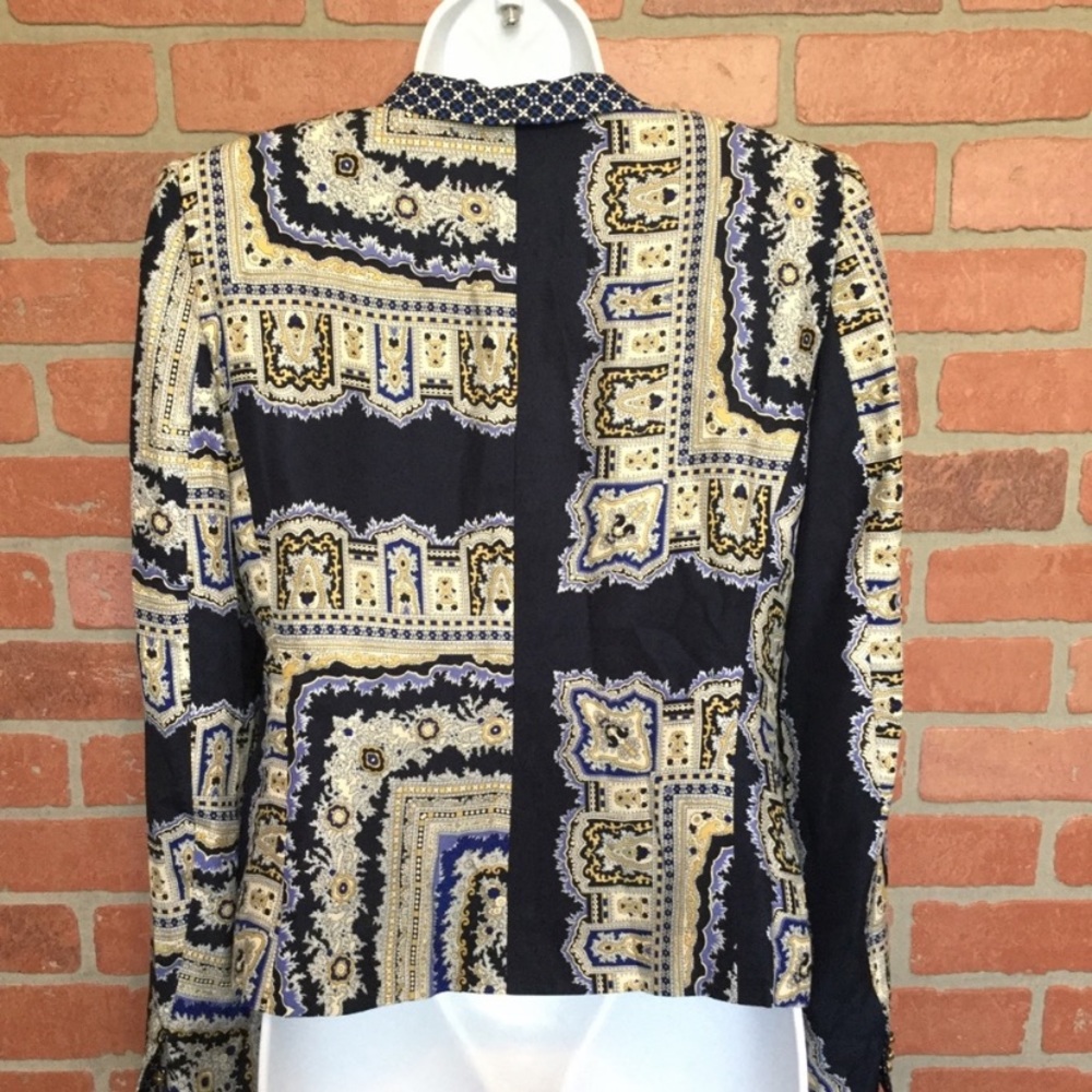 ❌sold eBay❌ ZARA woman M dress mulberry silk - Picture 4 of 7